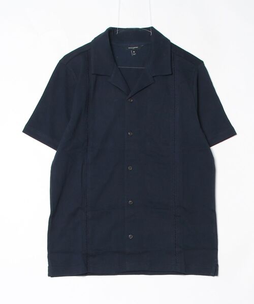 BANANA REPUBLIC FACTORY STORE(バナナリパブリック ファクトリーストア)の「BANANA REPUBLIC FACTORY STORE ニット リゾート シャツ(シャツ/ブラウス・メンズ・ネイビー/アイボリー/ライトブルー・S/M/L/XL)」の5枚目の写真