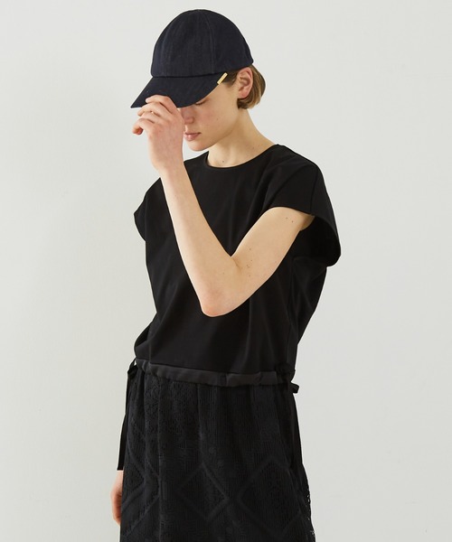 DESIGNWORKS(デザインワークス)の「2WAYレイヤードレースワンピース(ワンピース・レディース・オフホワイト・38)」の16枚目の写真