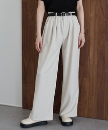 J by blue（ジェイバイブルー）の「ウエストゴムタックスラックス（スラックス）」