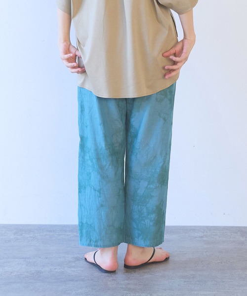 yuni(ユニ )の「△cotton cupla difused dye pettit pants(その他パンツ・レディース・パープル/ブルー・FREE)」の19枚目の写真