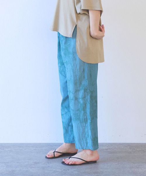 yuni(ユニ )の「△cotton cupla difused dye pettit pants(その他パンツ・レディース・パープル/ブルー・FREE)」の18枚目の写真