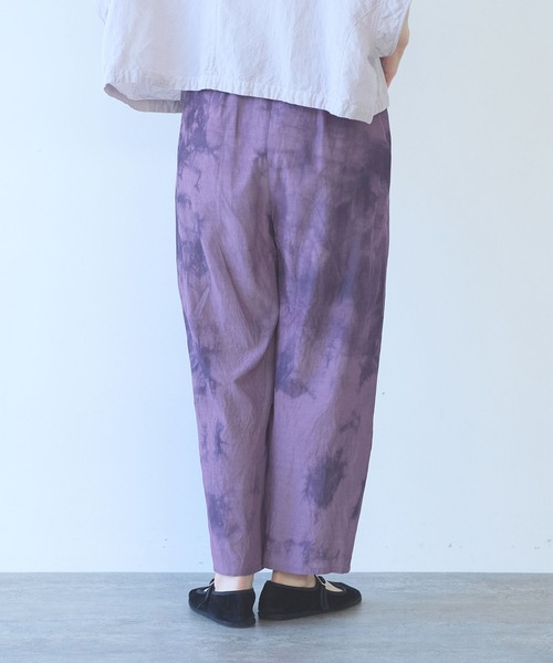 yuni(ユニ )の「△cotton cupla difused dye pettit pants(その他パンツ・レディース・パープル/ブルー・FREE)」の15枚目の写真