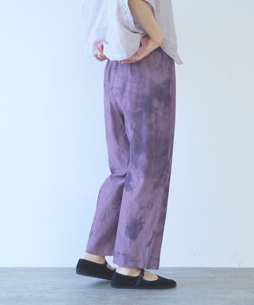 yuni(ユニ )の「△cotton cupla difused dye pettit pants(その他パンツ・レディース・パープル/ブルー・FREE)」の14枚目の写真