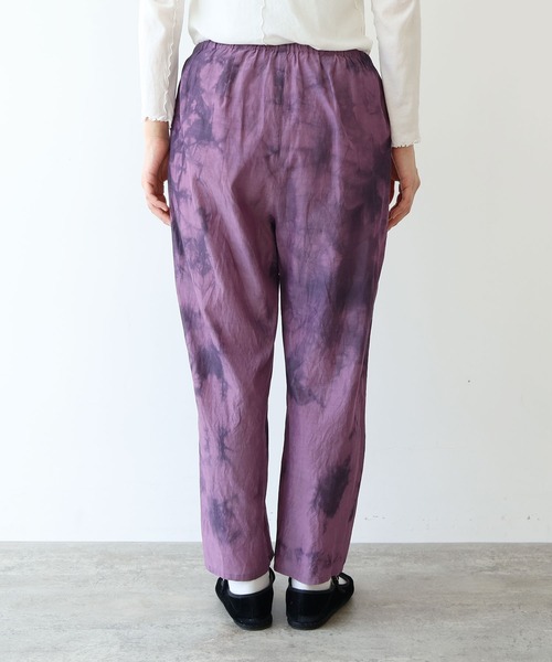 yuni(ユニ )の「△cotton cupla difused dye pettit pants(その他パンツ・レディース・パープル/ブルー・FREE)」の7枚目の写真