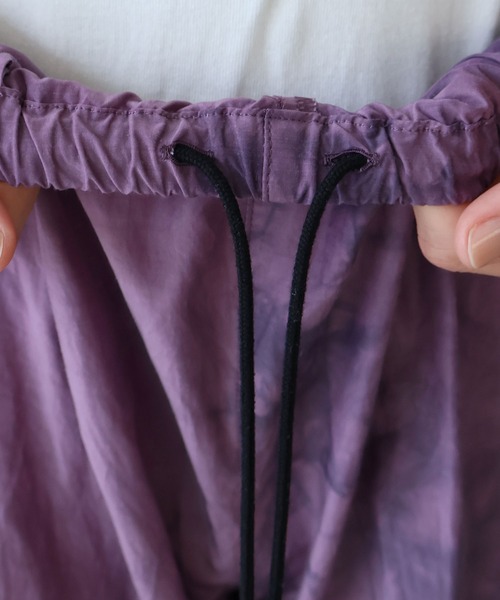 yuni(ユニ )の「△cotton cupla difused dye pettit pants(その他パンツ・レディース・パープル/ブルー・FREE)」の9枚目の写真