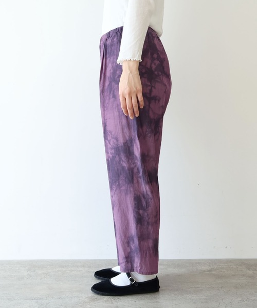 yuni(ユニ )の「△cotton cupla difused dye pettit pants(その他パンツ・レディース・パープル/ブルー・FREE)」の17枚目の写真