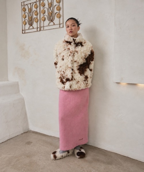 CANAL JEAN（キャナルジーン）の「OURSAALTY　Moo-A Fur Jumper（その他アウター・レディース・アイボリー・ONE SIZE）」の5枚目の写真
