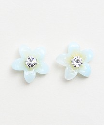 Zoule ゾーラ:Soleaシリーズ hibiscus ハイビスカス ピアス
