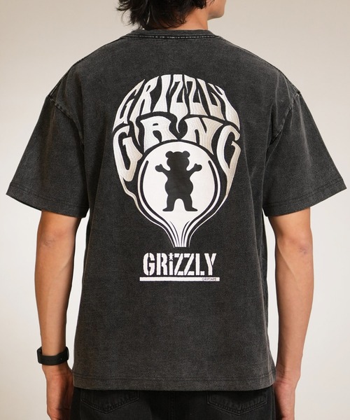GRIZZLY(グリズリー)の「【ムラサキスポーツ限定】GRIZZLY/グリズリー 半袖Tシャツ メンズ GRIZZLY MIND SST G26SS-2401(Tシャツ/カットソー・メンズ・ホワイト/スミクロ/ブラック・M/L/XL)」の3枚目の写真