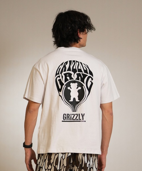 GRIZZLY(グリズリー)の「【ムラサキスポーツ限定】GRIZZLY/グリズリー 半袖Tシャツ メンズ GRIZZLY MIND SST G26SS-2401(Tシャツ/カットソー・メンズ・ホワイト/スミクロ/ブラック・M/L/XL)」の5枚目の写真