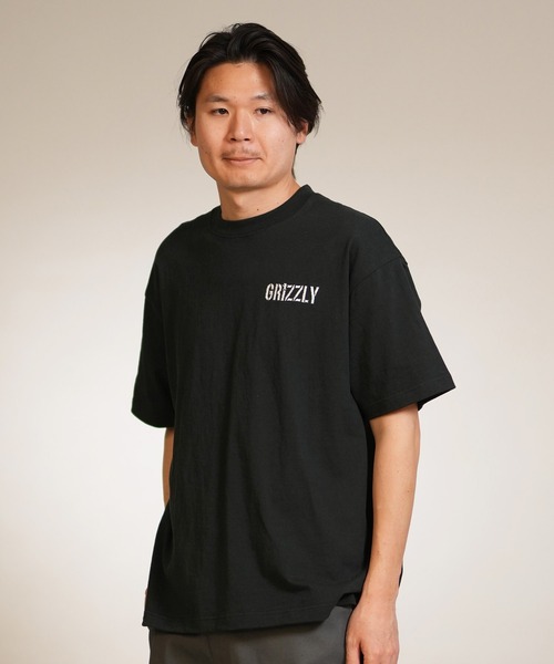 GRIZZLY(グリズリー)の「【ムラサキスポーツ限定】GRIZZLY/グリズリー 半袖Tシャツ メンズ GRIZZLY MIND SST G26SS-2401(Tシャツ/カットソー・メンズ・ホワイト/スミクロ/ブラック・M/L/XL)」の8枚目の写真