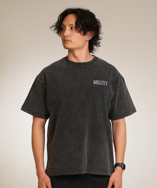 GRIZZLY(グリズリー)の「【ムラサキスポーツ限定】GRIZZLY/グリズリー 半袖Tシャツ メンズ GRIZZLY MIND SST G26SS-2401(Tシャツ/カットソー・メンズ・ホワイト/スミクロ/ブラック・M/L/XL)」の12枚目の写真