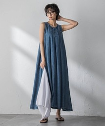 MAYSON GREY | ゆれるデニムノースリーブワンピース(ワンピース)