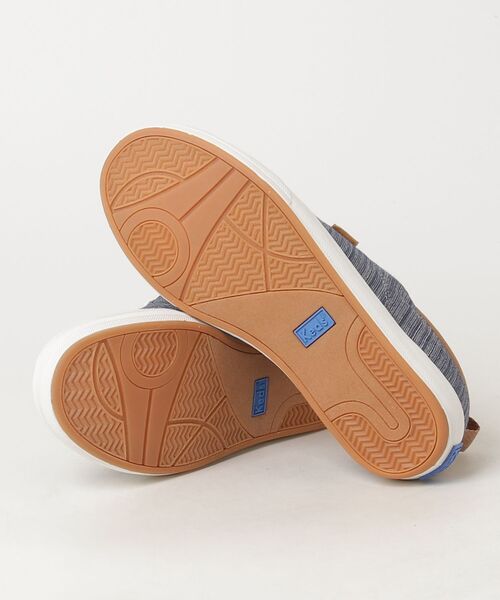 Keds(ケッズ)の「Keds センター スリー スリップオン ストライプ シャンブレー ブルー(スニーカー・レディース・ブルー・23.5cm/24.0cm/24.5cm/25.0cm/22.5cm/23.0cm)」の9枚目の写真