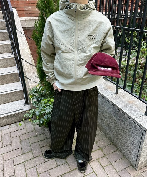 kutir（クティール）の「STUDDED STRIPED WIDE SLACKS／スタッズストライプワイドスラックス（スラックス・メンズ・ブラック/チャコールグレー・SMALL/MEDIUM/LARGE）」の14枚目の写真