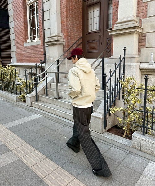 kutir（クティール）の「STUDDED STRIPED WIDE SLACKS／スタッズストライプワイドスラックス（スラックス・メンズ・ブラック/チャコールグレー・SMALL/MEDIUM/LARGE）」の20枚目の写真