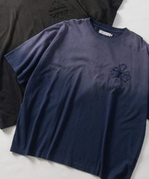 【16】スプレーブリーチ クロスワッペン フェードTシャツ