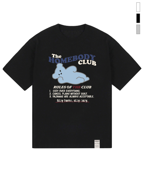 GRAVER（グレーバー）の「[ユニセックス]THB CLUB 半袖Tシャツ_3カラー（Tシャツ/カットソー・レディース・ライトグレー/ホワイト/ブラック・MEDIUM/SMALL/LARGE/X-LARGE）」の4枚目の写真