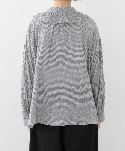 JOURNAL STANDARD LUXE(ジャーナルスタンダード ラックス)の「《追加》ラッフルフリルプルオーバーシャツ(シャツ/ブラウス・レディース・ブラック・FREE)」の20枚目の写真