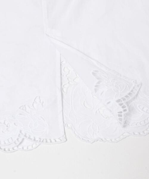 URBAN RESEARCH（アーバンリサーチ）の「カットワーク刺繍ジレ（シャツ/ブラウス・レディース・ホワイト/ブラック・FREE）」の13枚目の写真