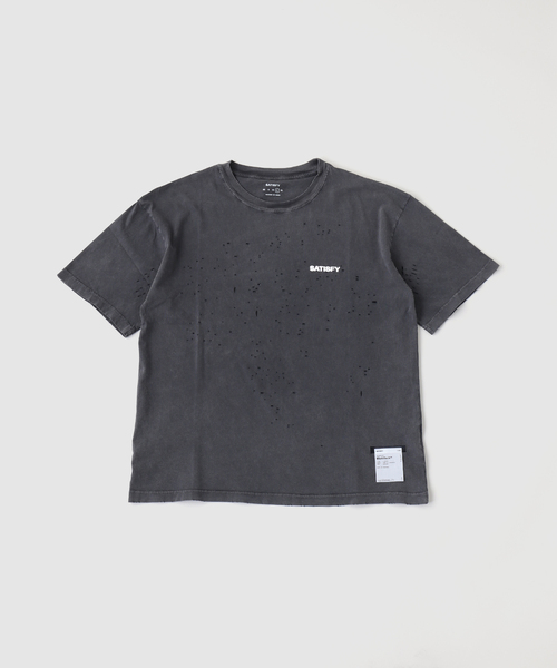 SATISFY(サティスファイ)の「SATISFY(サティスファイ) MothTech Tシャツ(Tシャツ/カットソー・メンズ・ブラック/アイボリー・LARGE/X-LARGE)」の2枚目の写真