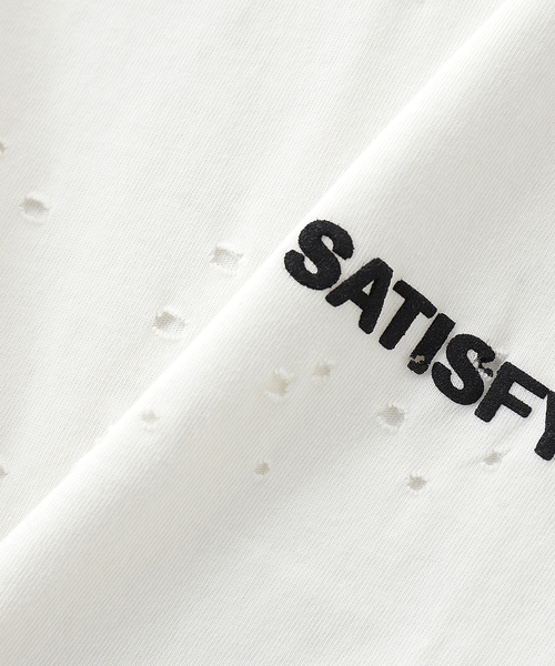 SATISFY(サティスファイ)の「SATISFY(サティスファイ) MothTech Tシャツ(Tシャツ/カットソー・メンズ・ブラック/アイボリー・LARGE/X-LARGE)」の5枚目の写真