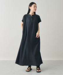 kuros'（クロス）の「【kuros'オリジナル】フレンチスリーブAラインワンピース 日本製（ワンピース）」