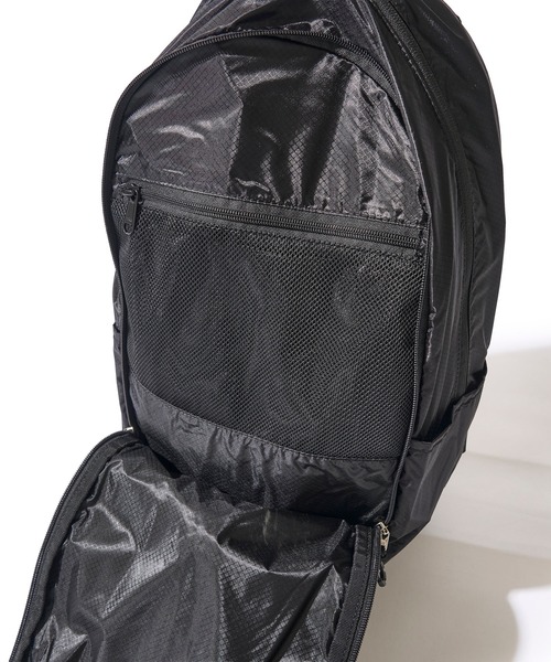 OUTDOOR PRODUCTS(アウトドアプロダクツ)の「【OUTDOOR PRODUCTS / アウトドアプロダクツ】 19L 撥水加工 コーデュラナイロンバックパック(バックパック/リュック・レディース・ブラック・FREE)」の6枚目の写真