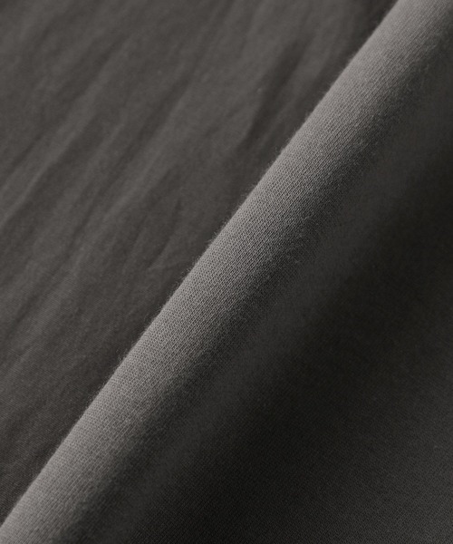 ZUCCa（ズッカ）の「(S)DRAPE DOCKING JERSEY（ワンピース・レディース・ブラック/ダークグレー・M size）」の5枚目の写真