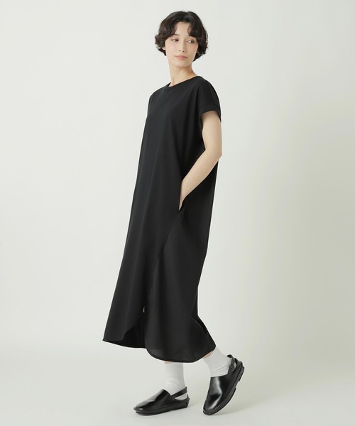 ZUCCa（ズッカ）の「(S)DRAPE DOCKING JERSEY（ワンピース・レディース・ブラック/ダークグレー・M size）」の11枚目の写真