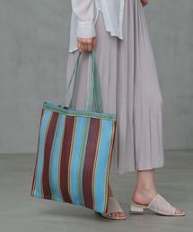 LAKOLE | マルチストライプトートバッグ / 638636(トートバッグ)