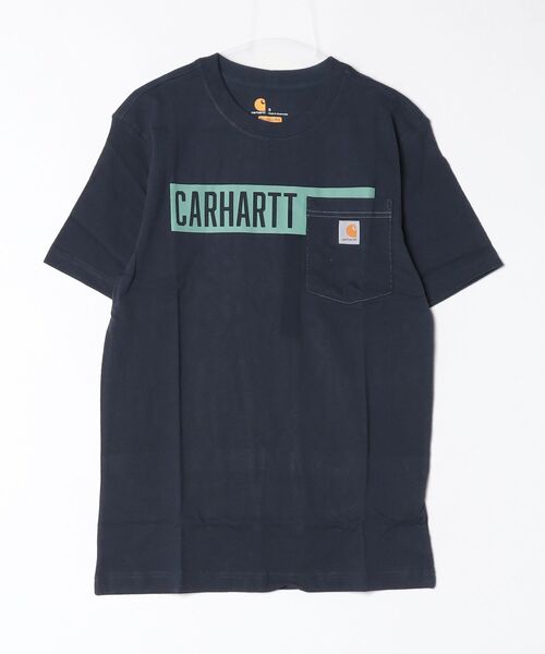 Carhartt(カーハート)の「【T18】【Carhartt/カーハート】HEAVYWEIGHT S/S LOGO CAMO TEE(Tシャツ/カットソー・メンズ・チャコールグレー/グレー/ネイビー・SMALL/MEDIUM/LARGE)」の5枚目の写真