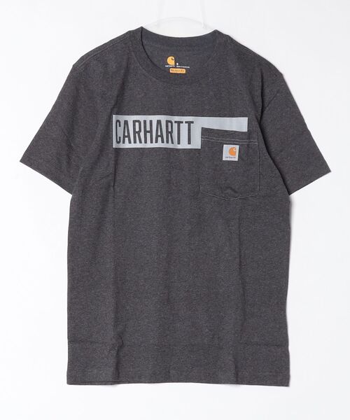 Carhartt(カーハート)の「【T18】【Carhartt/カーハート】HEAVYWEIGHT S/S LOGO CAMO TEE(Tシャツ/カットソー・メンズ・チャコールグレー/グレー/ネイビー・SMALL/MEDIUM/LARGE)」の6枚目の写真