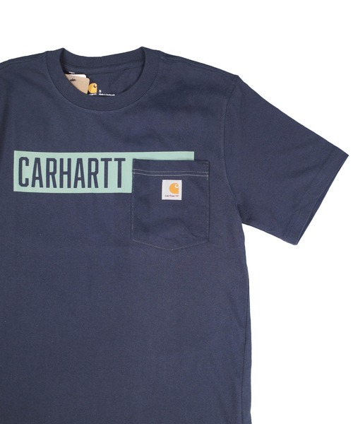 Carhartt(カーハート)の「【T18】【Carhartt/カーハート】HEAVYWEIGHT S/S LOGO CAMO TEE(Tシャツ/カットソー・メンズ・チャコールグレー/グレー/ネイビー・SMALL/MEDIUM/LARGE)」の12枚目の写真