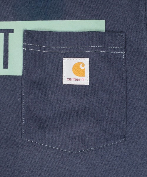 Carhartt(カーハート)の「【T18】【Carhartt/カーハート】HEAVYWEIGHT S/S LOGO CAMO TEE(Tシャツ/カットソー・メンズ・チャコールグレー/グレー/ネイビー・SMALL/MEDIUM/LARGE)」の11枚目の写真