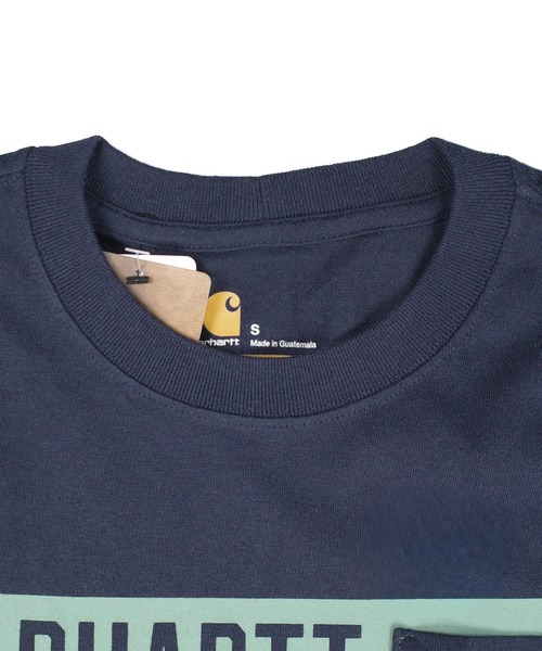 Carhartt(カーハート)の「【T18】【Carhartt/カーハート】HEAVYWEIGHT S/S LOGO CAMO TEE(Tシャツ/カットソー・メンズ・チャコールグレー/グレー/ネイビー・SMALL/MEDIUM/LARGE)」の10枚目の写真