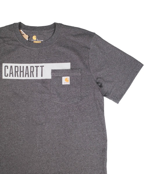 Carhartt(カーハート)の「【T18】【Carhartt/カーハート】HEAVYWEIGHT S/S LOGO CAMO TEE(Tシャツ/カットソー・メンズ・チャコールグレー/グレー/ネイビー・SMALL/MEDIUM/LARGE)」の14枚目の写真