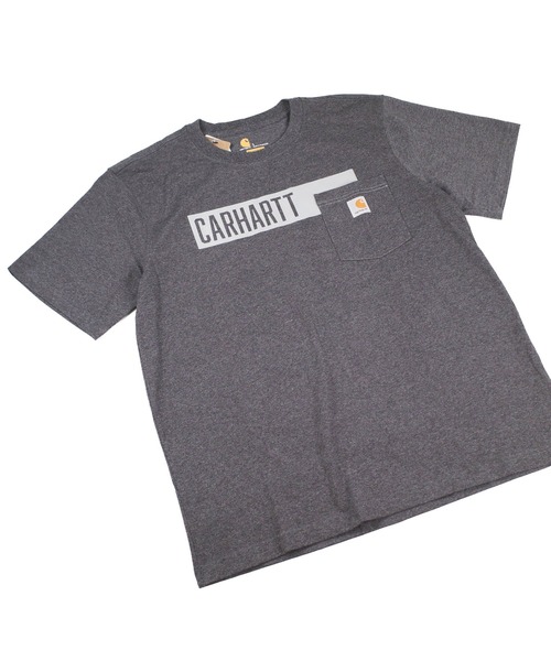 Carhartt(カーハート)の「【T18】【Carhartt/カーハート】HEAVYWEIGHT S/S LOGO CAMO TEE(Tシャツ/カットソー・メンズ・チャコールグレー/グレー/ネイビー・SMALL/MEDIUM/LARGE)」の20枚目の写真