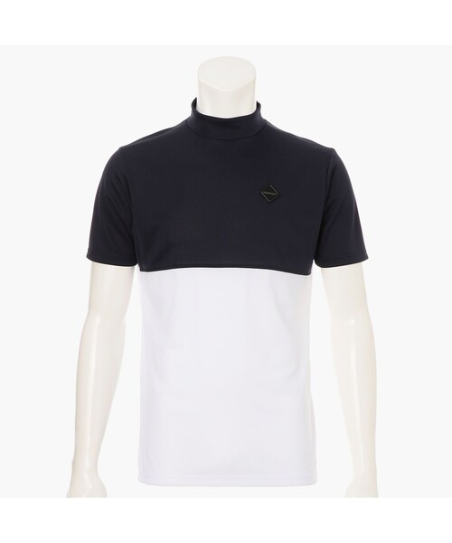 BRIEFING(ブリーフィング)の「【BRIEFING GOLF/ブリーフィングゴルフ】MEN'S BI-COLOR HIGHNECK(Tシャツ/カットソー・メンズ・ブラック/チャコール/ネイビー/グリーン系その他2・L/M/XL)」の4枚目の写真
