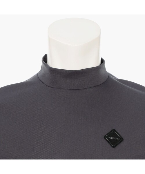 BRIEFING(ブリーフィング)の「【BRIEFING GOLF/ブリーフィングゴルフ】MEN'S BI-COLOR HIGHNECK(Tシャツ/カットソー・メンズ・ブラック/チャコール/ネイビー/グリーン系その他2・L/M/XL)」の7枚目の写真
