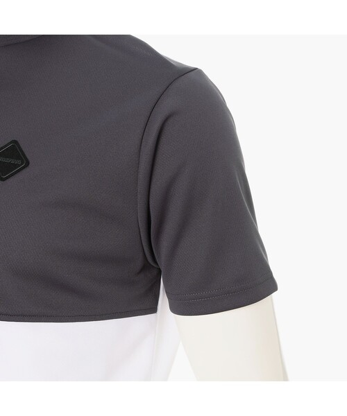 BRIEFING(ブリーフィング)の「【BRIEFING GOLF/ブリーフィングゴルフ】MEN'S BI-COLOR HIGHNECK(Tシャツ/カットソー・メンズ・ブラック/チャコール/ネイビー/グリーン系その他2・L/M/XL)」の9枚目の写真