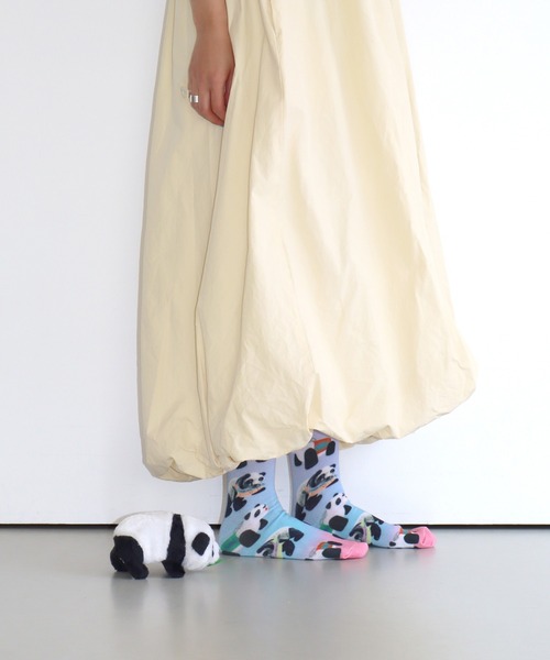 KIVISDOU(キビスドウ)の「【2足組】WONDER!パンダ―! ショートソックス(ソックス/靴下・レディース・A・S)」の10枚目の写真