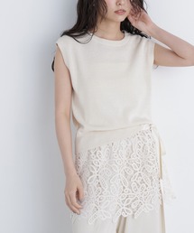 N.（N. Natural Beauty Basic） | ノースリーブリラクシーニット(ニット/セーター)