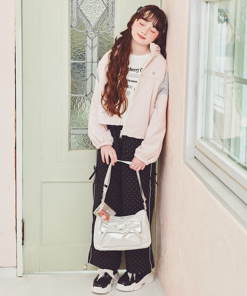 mezzo piano Junior（メゾピアノジュニア）の「キラキラポーチつきフラップリボンショルダー（バックパック/リュック・キッズ・ライトブルー/シルバー・F）」の18枚目の写真