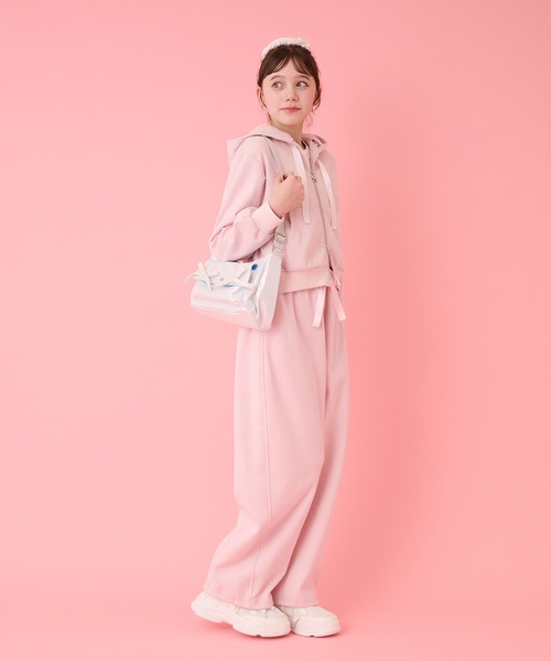 mezzo piano Junior（メゾピアノジュニア）の「キラキラポーチつきフラップリボンショルダー（バックパック/リュック・キッズ・ライトブルー/シルバー・F）」の19枚目の写真