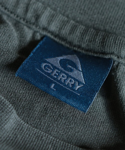 GERRY(ジェリー)の「GERRY (ジェリー) Tシャツ 半袖 綿100% 天竺生地 胸ポケット ブランドロゴ ヴィンテージ加工 クルーネック カットソー GE26SU05 ユニセックス(Tシャツ/カットソー・メンズ・アイボリー/ブラック/ブルー/ピンク・L/M/LL)」の18枚目の写真