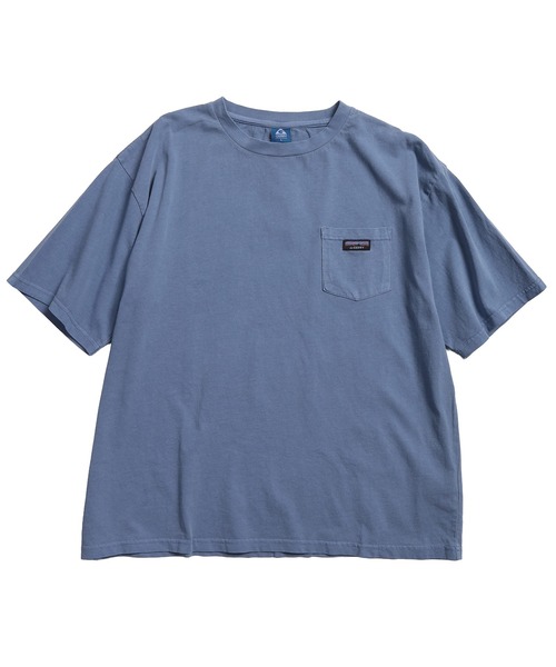GERRY(ジェリー)の「GERRY (ジェリー) Tシャツ 半袖 綿100% 天竺生地 胸ポケット ブランドロゴ ヴィンテージ加工 クルーネック カットソー GE26SU05 ユニセックス(Tシャツ/カットソー・メンズ・アイボリー/ブラック/ブルー/ピンク・L/M/LL)」の12枚目の写真
