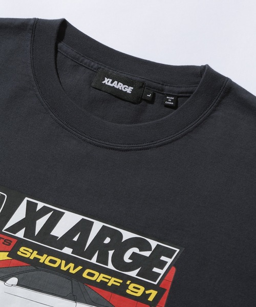 XLARGE(エクストララージ)の「XLARGE×Honda SHOWOFF S/S TEE(Tシャツ/カットソー・メンズ・チャコール/ホワイト・XL/L/M/S)」の6枚目の写真