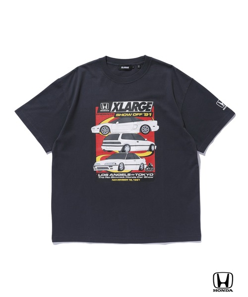 XLARGE(エクストララージ)の「XLARGE×Honda SHOWOFF S/S TEE(Tシャツ/カットソー・メンズ・チャコール/ホワイト・XL/L/M/S)」の7枚目の写真