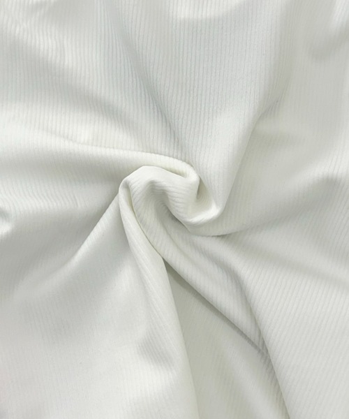 ALLuRing ChaRm(アリュリングチャーム)の「Cutout Pleated Pearl Blouse / カットアウトプリーツパールブラウス(シャツ/ブラウス・レディース・ホワイト/ブラック・FREE)」の12枚目の写真